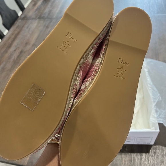 Dior D-Stripes Cotton Espadrilles - Picture 4 of 12